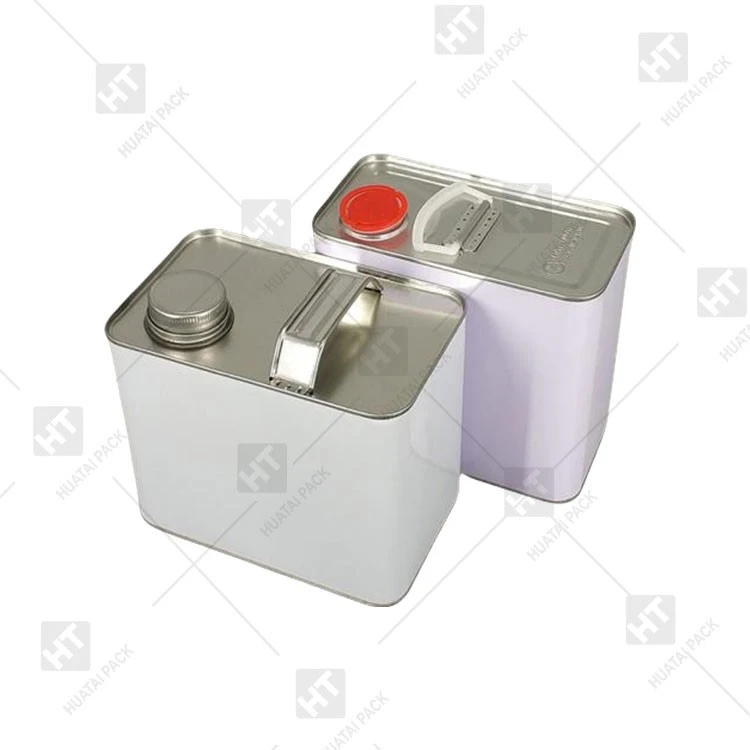 1L Square Tin Can