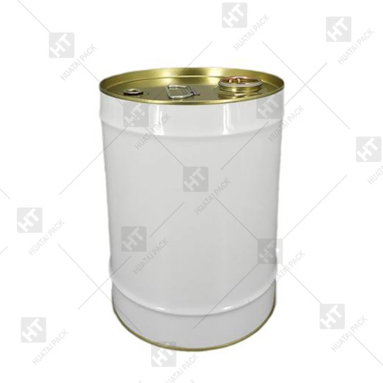Closed Metal Pail