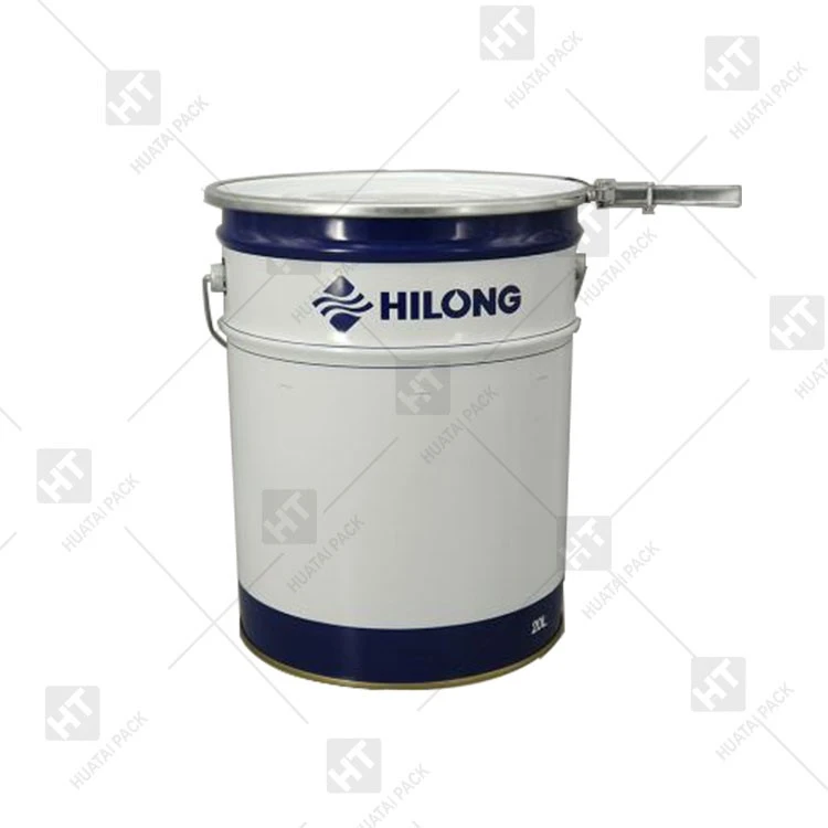 Empty Metal Tin Pail