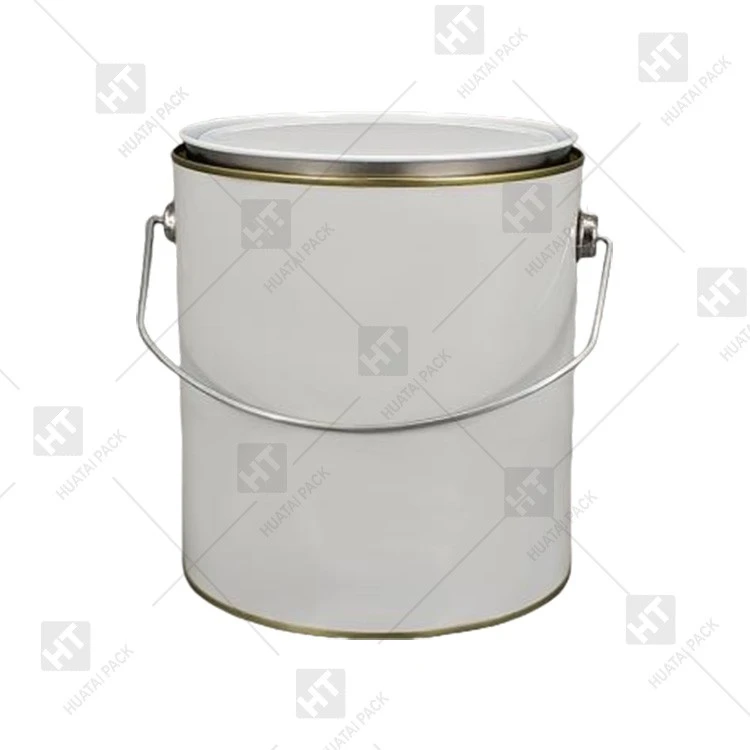 Empty Round Tin Can
