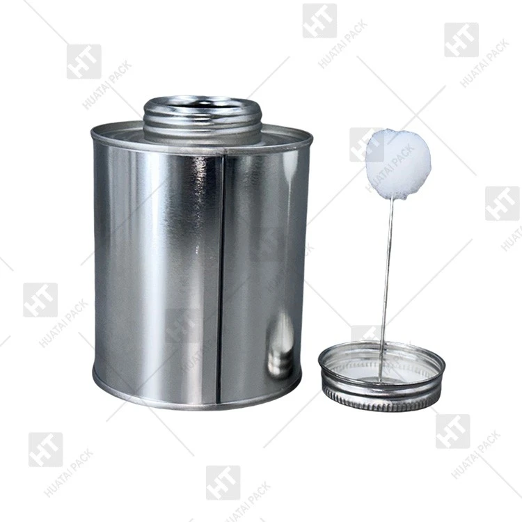 Empty Tin Can For PVC Glue