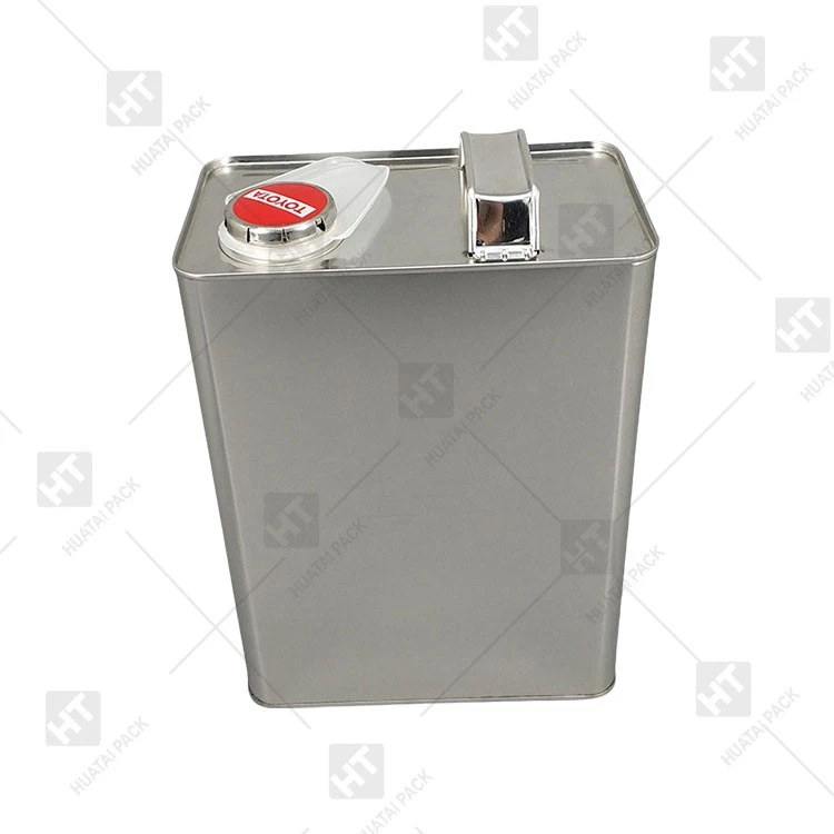 F Style Printed Metal Tin Can