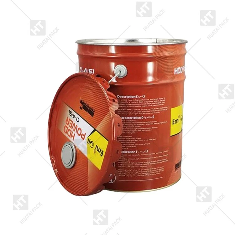 Metal Pail For Toluene Engine Oil