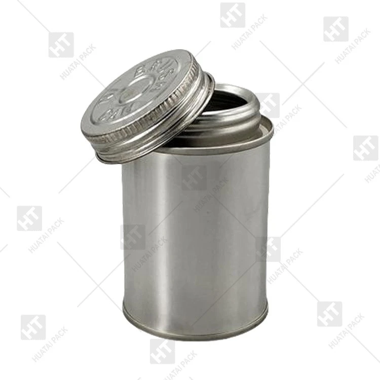 Metal Round PVC Glue Tin Can