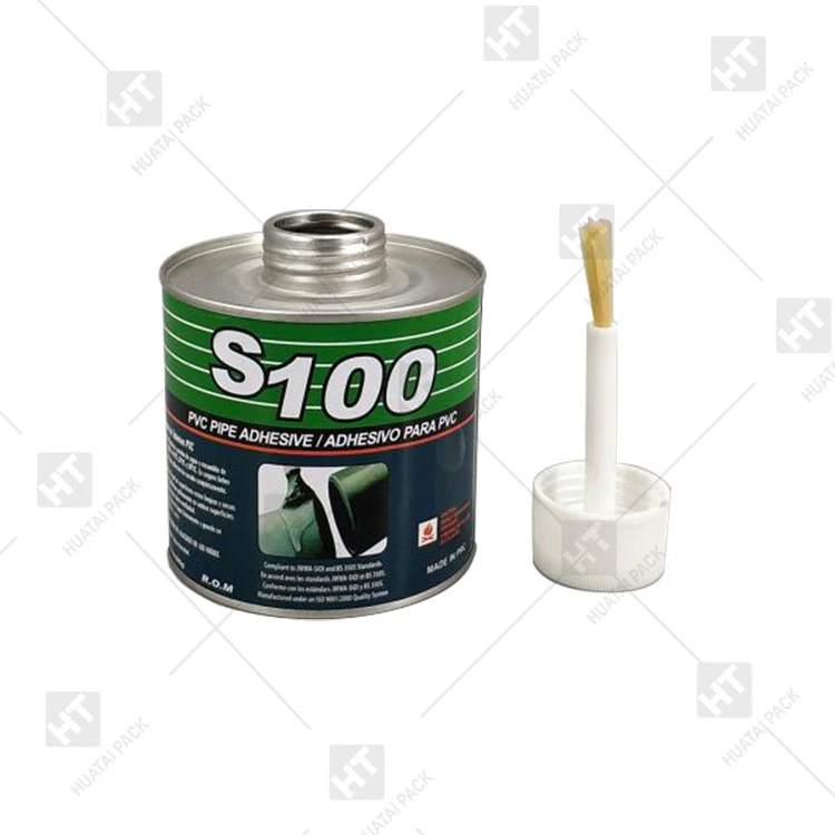 8oz pvc can with cap