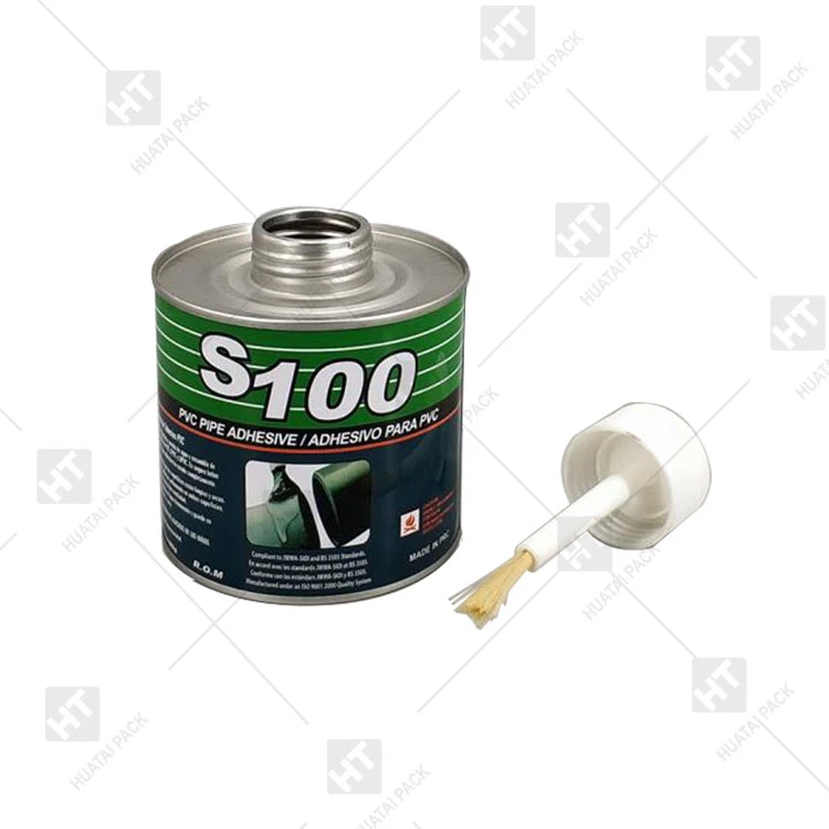 16oz pvc can with cap
