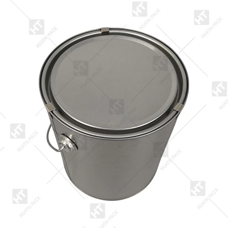 Round Metal Tin Can