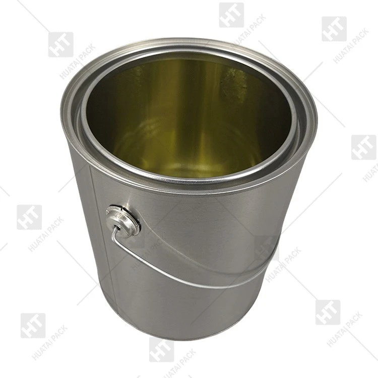 Round Metal Tin Can
