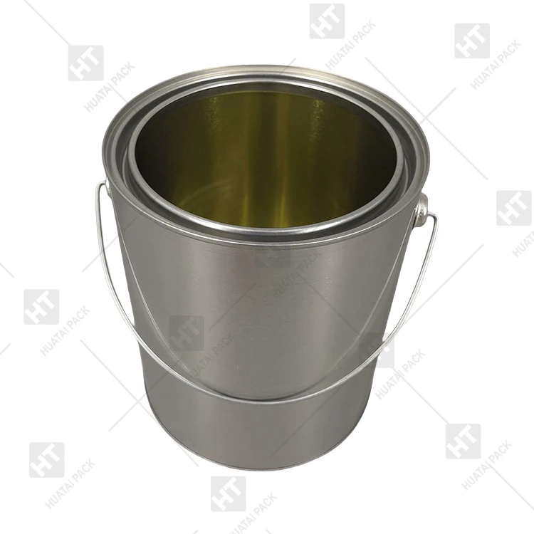 Round Metal Tin Can