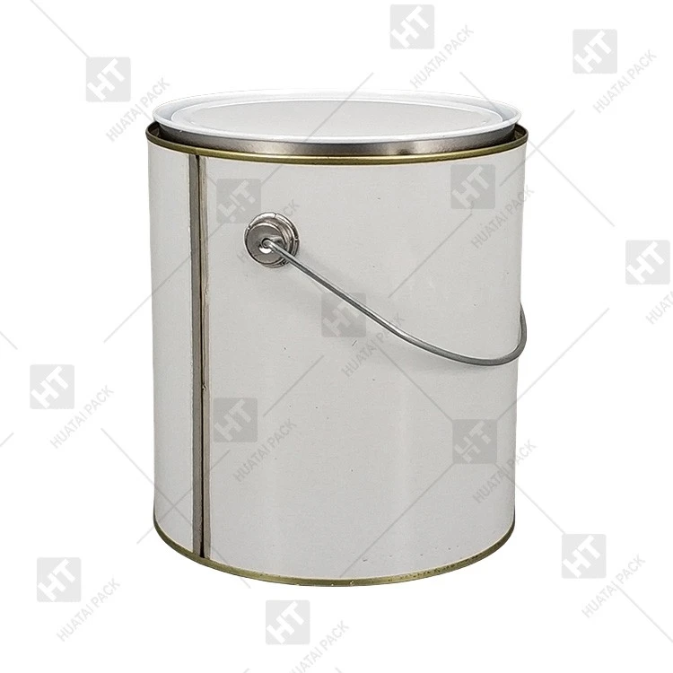 Round Metal Tin Paint Cans