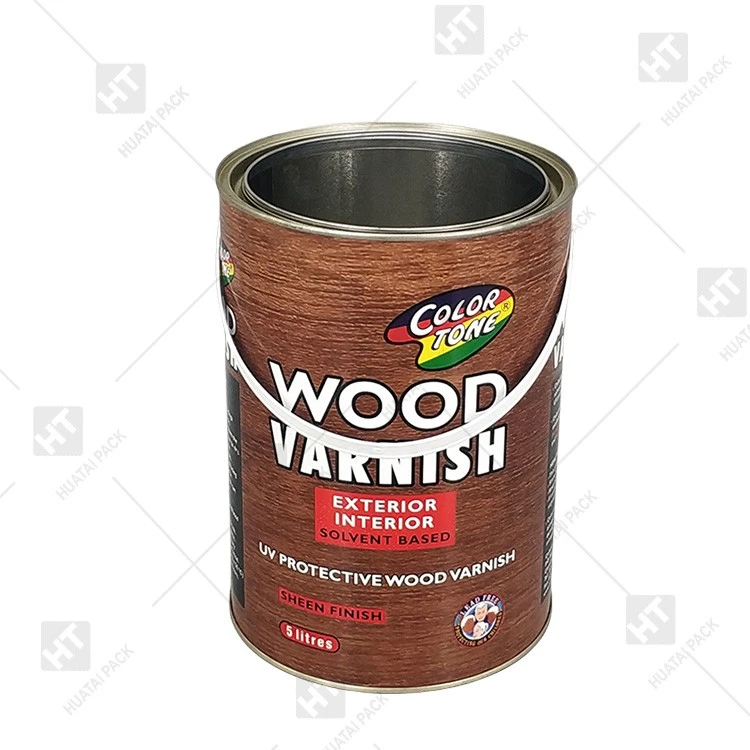 Small Round Metal Can