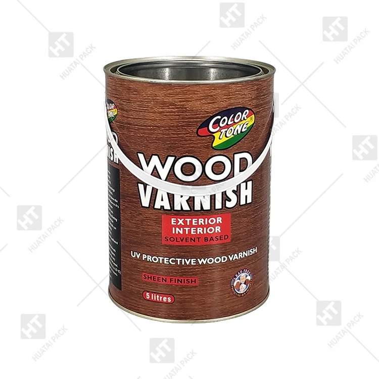 Small Round Metal Can