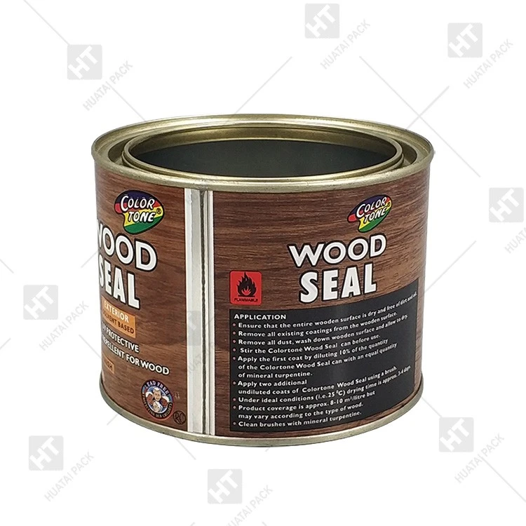 Small Round Metal Can