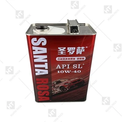 4L Metal Tin Can