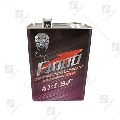 F-Style Engine Oil Tin Can