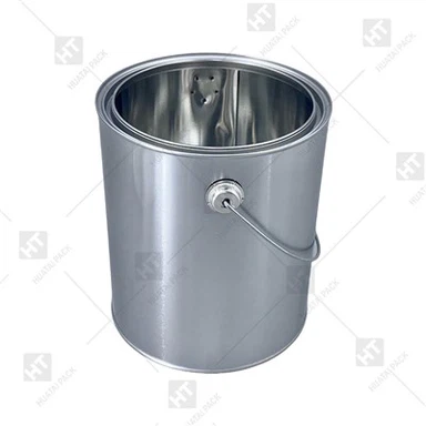 Round Open Lid Tin Cans